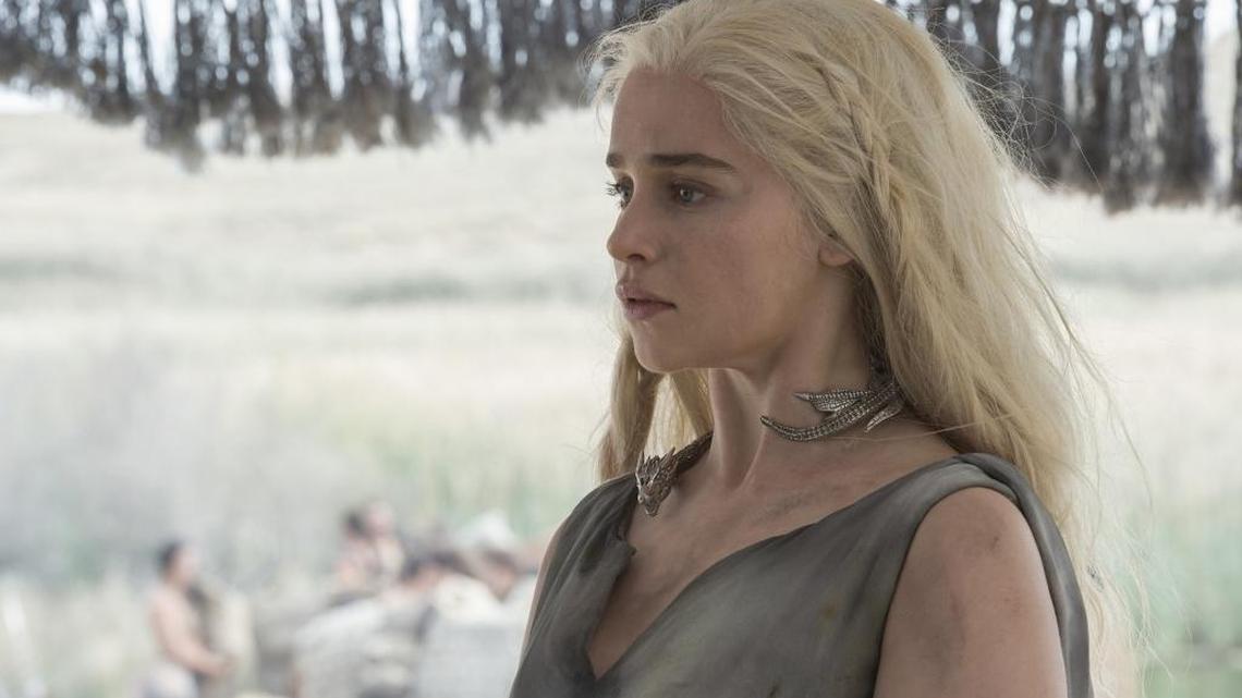 Emilia Clarke in "Game of Thrones."