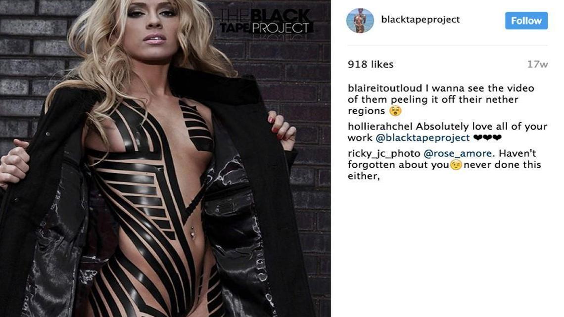 An example of Joel Alvarez’s work for The Black Tape Project.