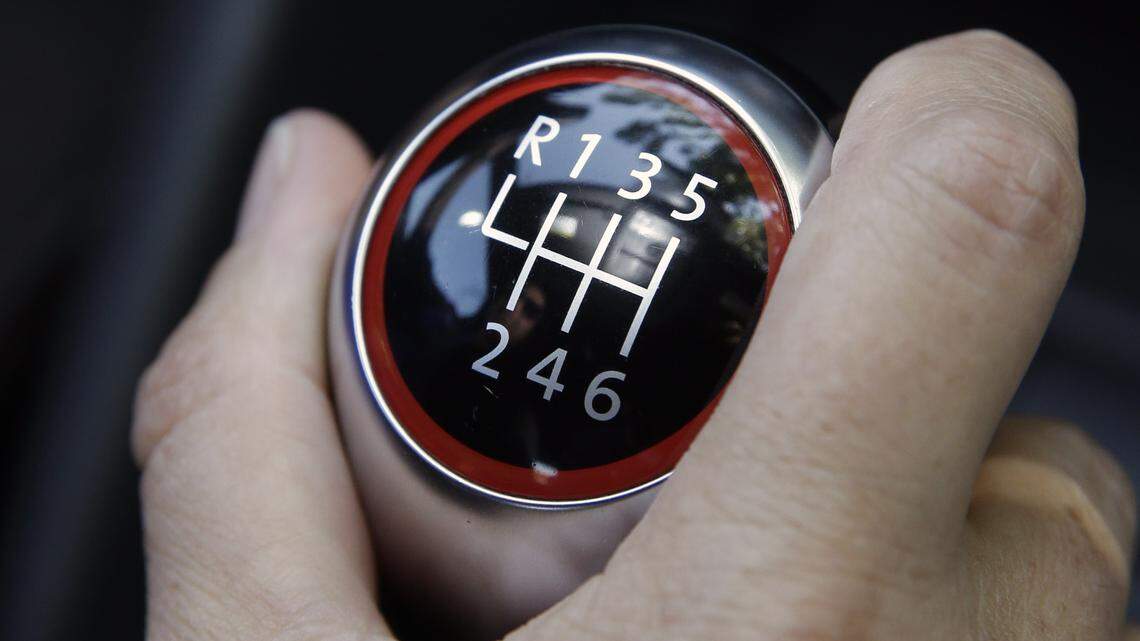 Only around 10 percent of vehicles made in North American now have manual transmissions, down from 35 percent in 1980, according to the Associated Press.