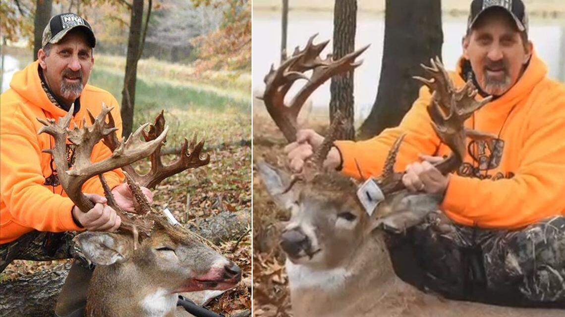 Keith Szableswki, a 29-year law enforcement professional from Johnson City, Ill., shot what might be the largest ever recorded buck in the U.S.