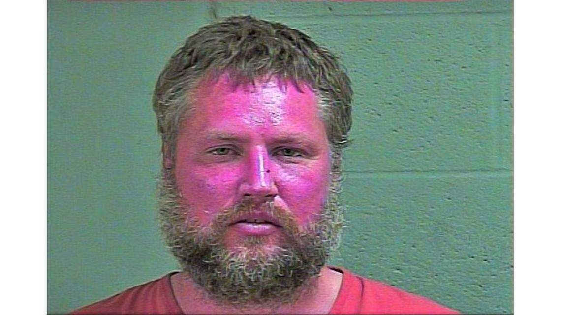 Jeremy Hughes, 39, was arrested Tuesday evening, accused of stealing thousands of dollars worth of tools from a toolbox in a Golden Corral parking lot in Oklahoma City.
