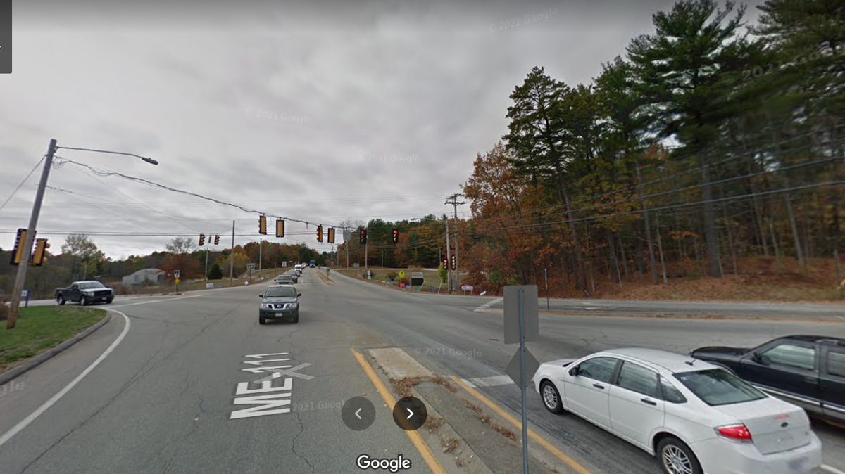 A man and woman repeatedly punched and maced a man at an intersection in Alfred, Maine, on Sept. 24 before fleeing the scene, according to Maine State Police.
