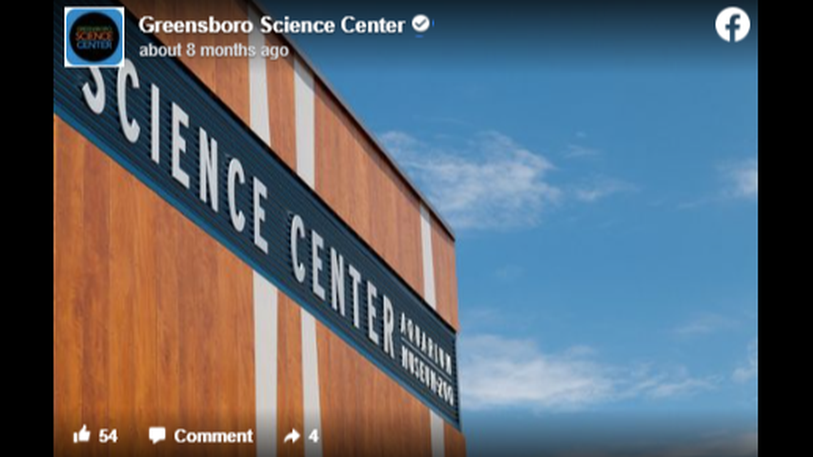 The Greensboro Science Center shared a video of the newborn endangered animal.