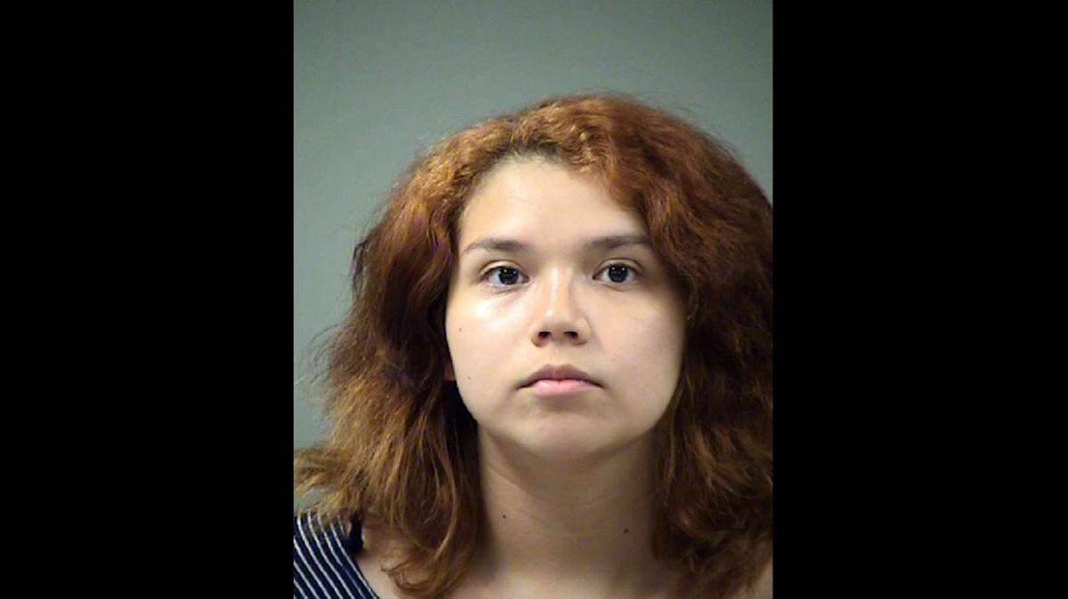 Israel Reyes, 18, faces two counts of child endangerment and one count of arson after San Antonio police say she started a fire in her home with her baby inside.