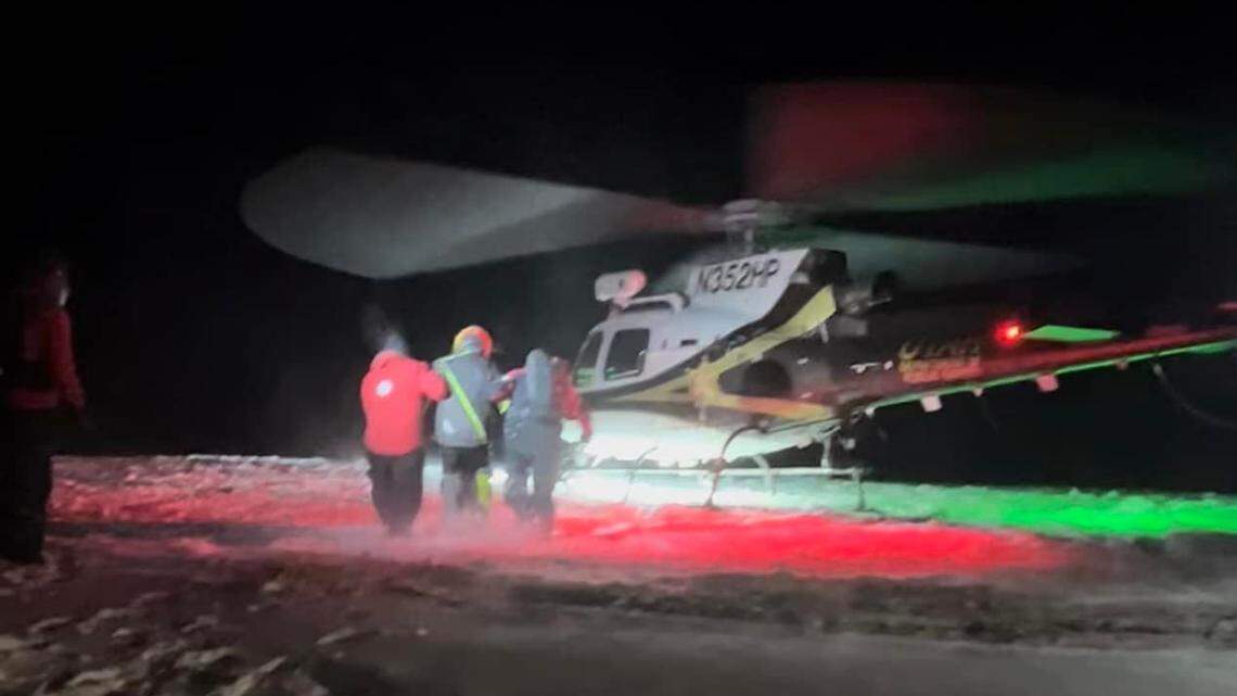 An 80-year-old snowmobiler was stranded in minus-16-degree weather, Utah rescuers said.