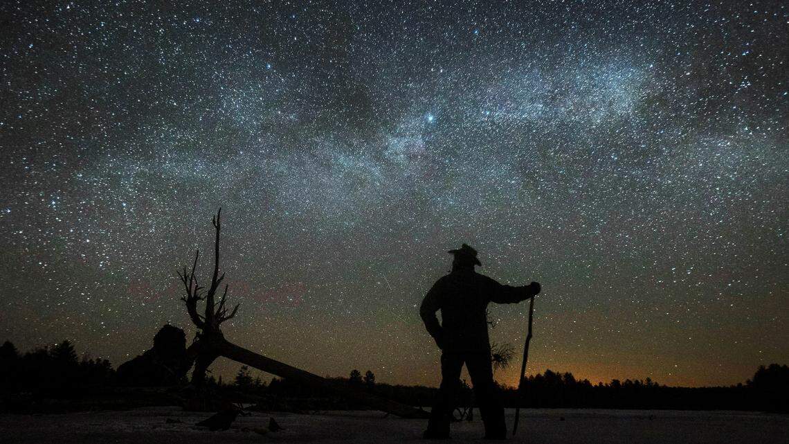 The visibility of stars is “deteriorating rapidly,” according to a new study published in the journal Science on Thursday, Jan. 19. (Fred Thornhill/The Canadian Press via AP)