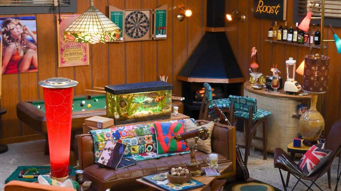 This miniature house even has a mini man cave. Check out Kansas couple’s masterpiece