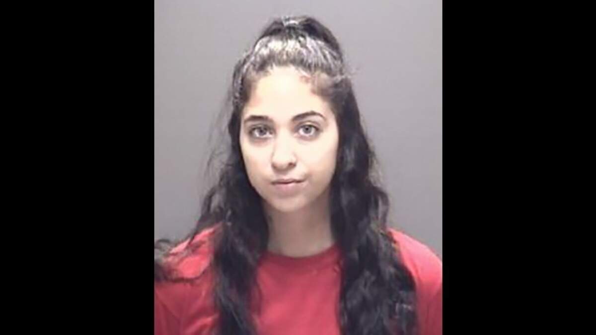 Pamela Montes, 21, is accused of running down the father of her child with her car after they argued over $5,000 in child support.