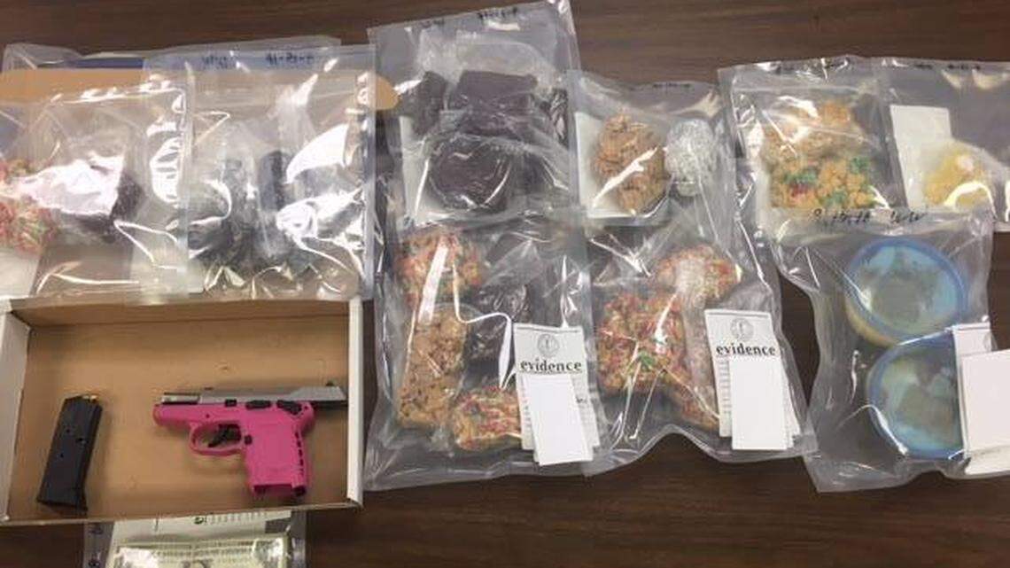 Puddings, brownies, cereal treats and more were available for purchase at the table at a Savannah, Georgia, church, authorities said, adding that one of the suspects was “actively advertising her edibles on various social media sites.”