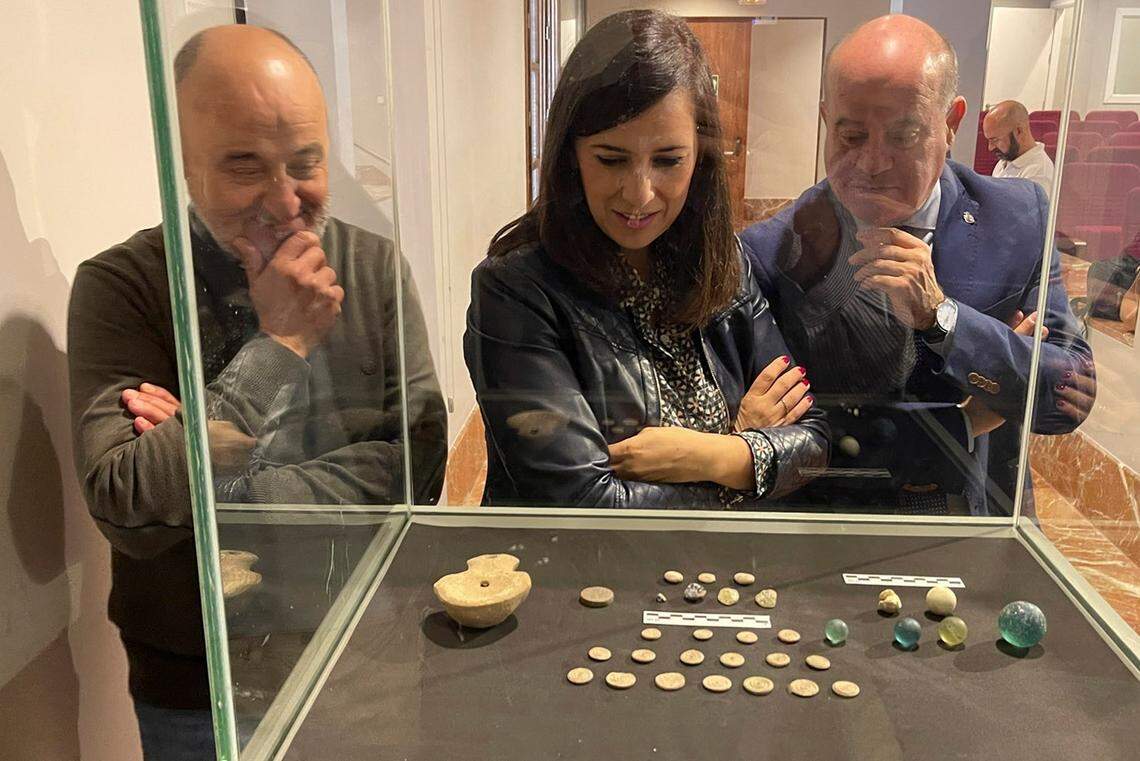 The trousseau held rare ancient artifacts, officials said.