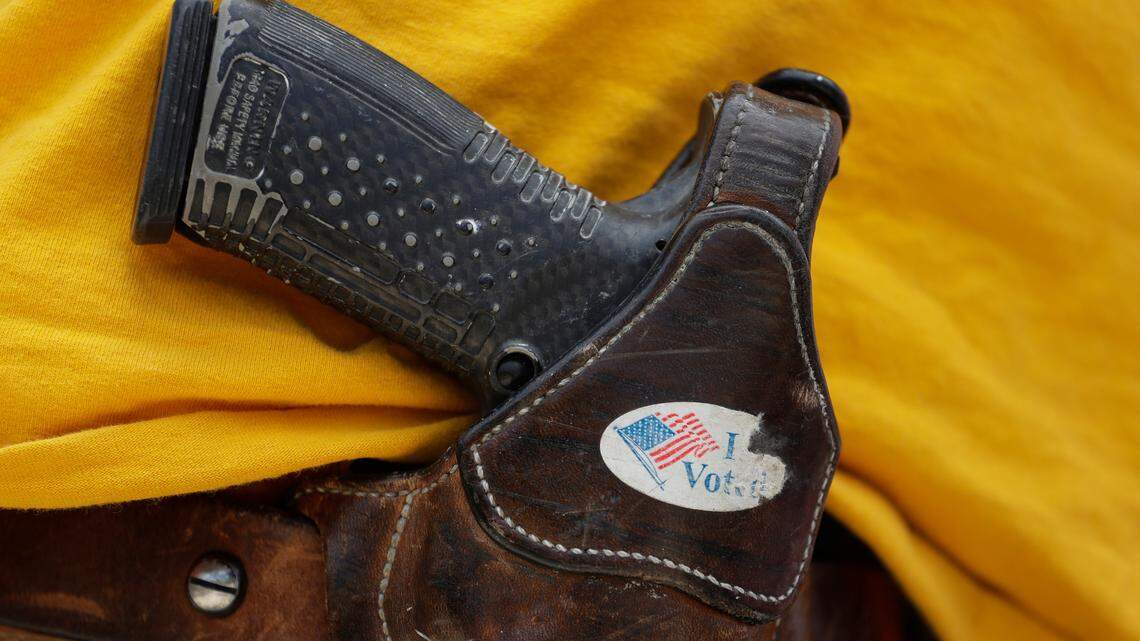 One in five Americans say they have been threatened by a gun, according to a new poll from the Kaiser Family Foundation, a non-profit organization. (AP Photo/Eric Gay, File)