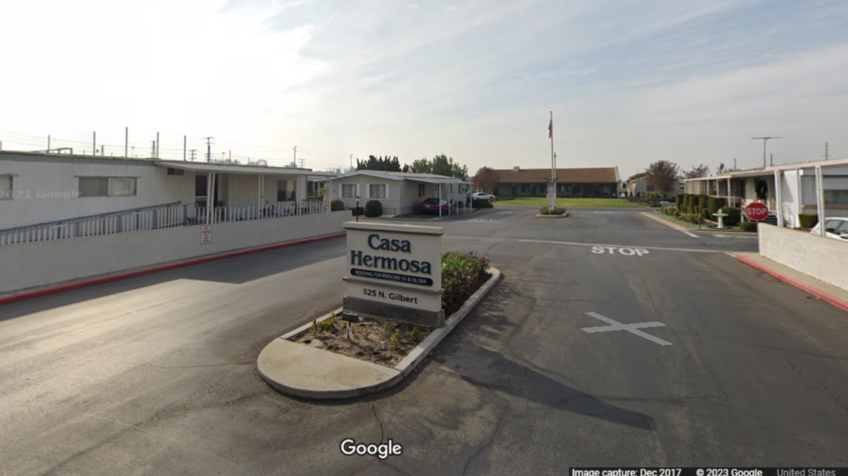 Residents of Casa Hermosa mobile home park in Anaheim, California, are suing the city over errant golf balls being hit into their community after changes to a nearby course.