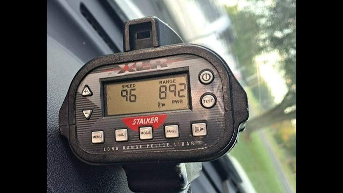 A teen stopped driving 96 mph in a 45-mph zone said they “didn’t want to be late for school,” according to a Florida sheriff’s office.
