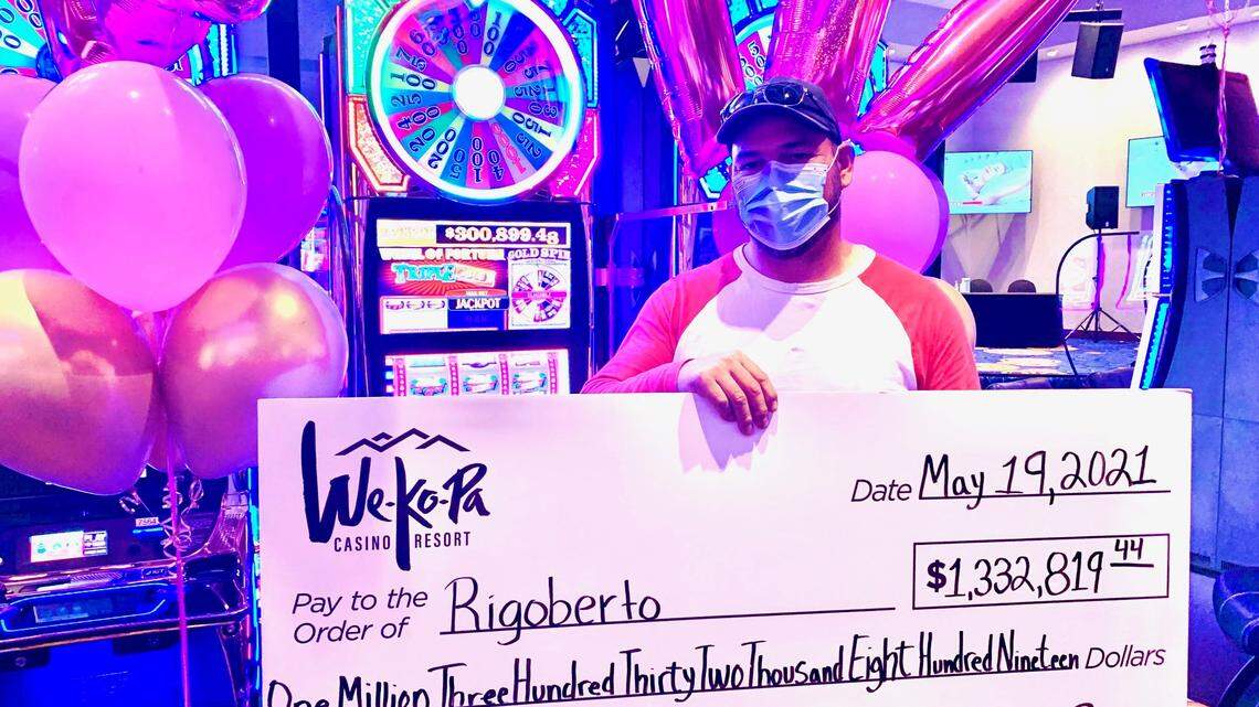 A Mesa, Arizona, man won $1.3 million just before he called it quits for the night at the We-Ko-Pa Casino near Scottsdale.