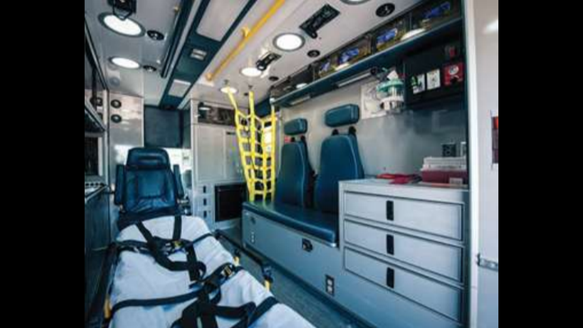 A paramedic with American Medical Response sexually assaulted an 82-year-old woman inside an ambulance, similar to the one pictured, according to a California lawsuit.