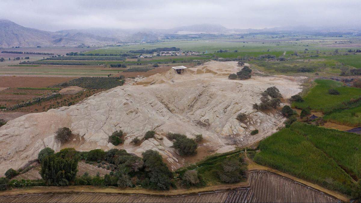 Experts said Pañamarca was constructed between 550-800.