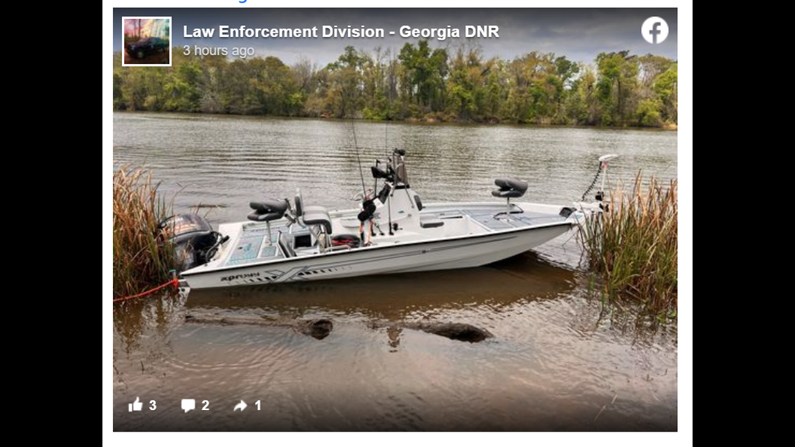 Two boats involved in fishing tournaments in Georgia collided on March 19. One man died on the scene and three others were taken to a hospital, officials say.