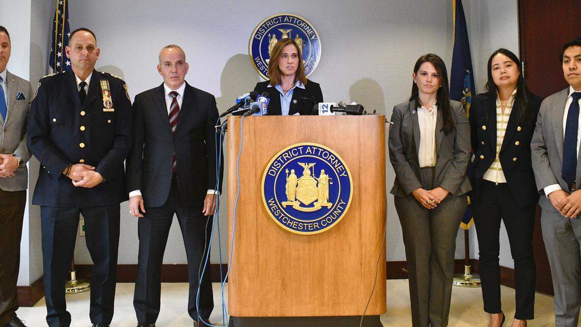 A New York man was sentenced to 17.5 years in prison for punching a woman over 100 times, the Westchester County district attorney said at a news conference on Nov. 29.