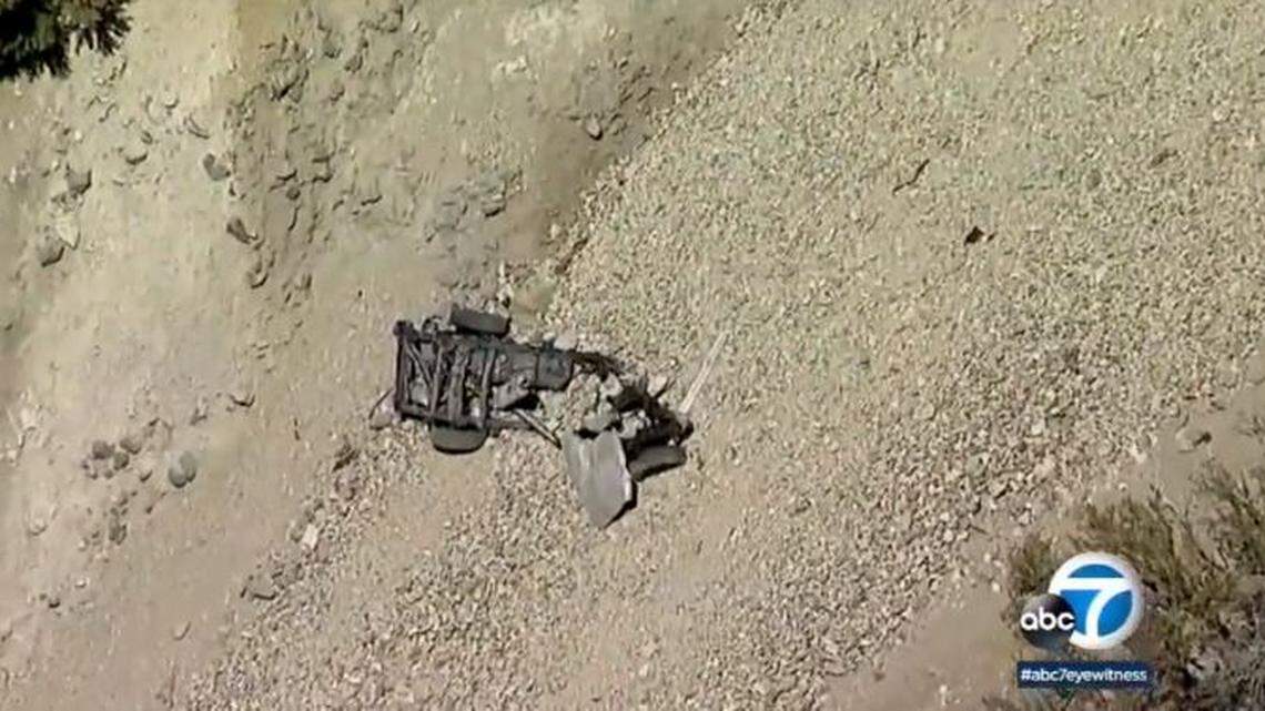 The car found under the highway.