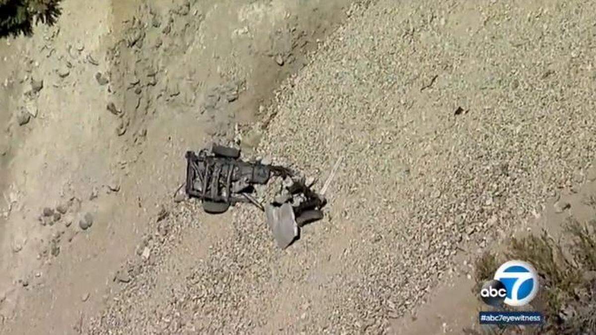 The car found under the highway.