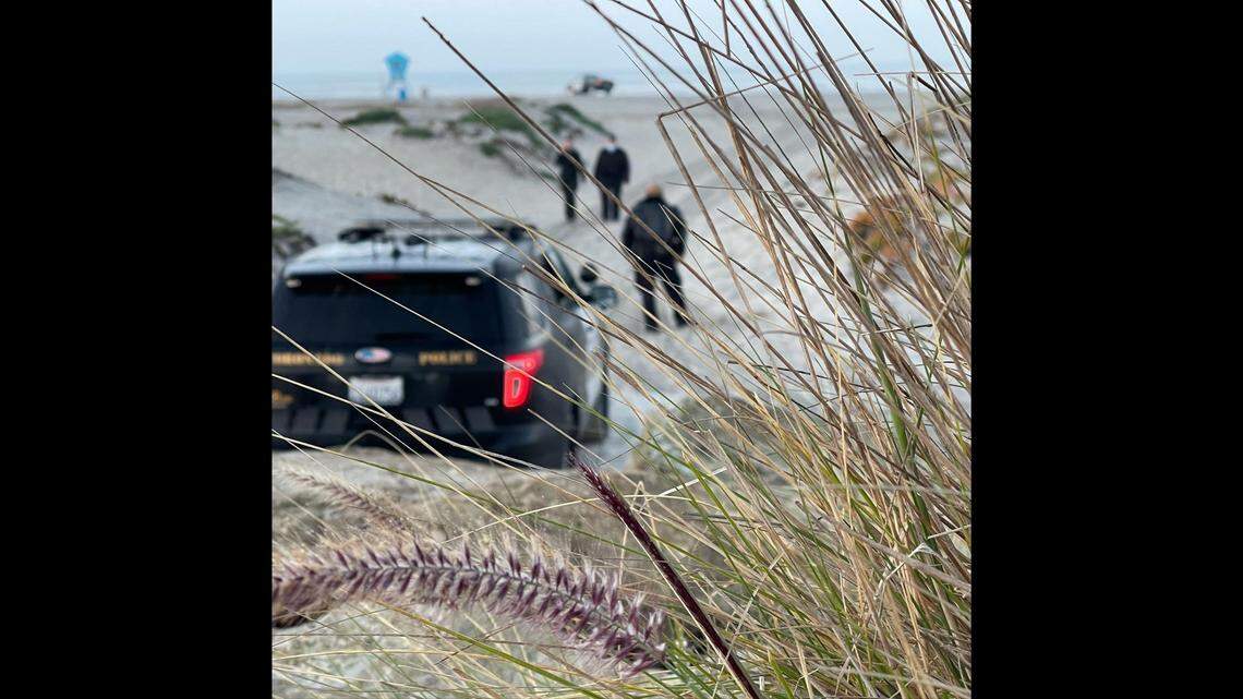 Police in Coronado, California arrested a 23-year-old man for allegedly trying to bury his wife alive after they got into an argument at a beach.