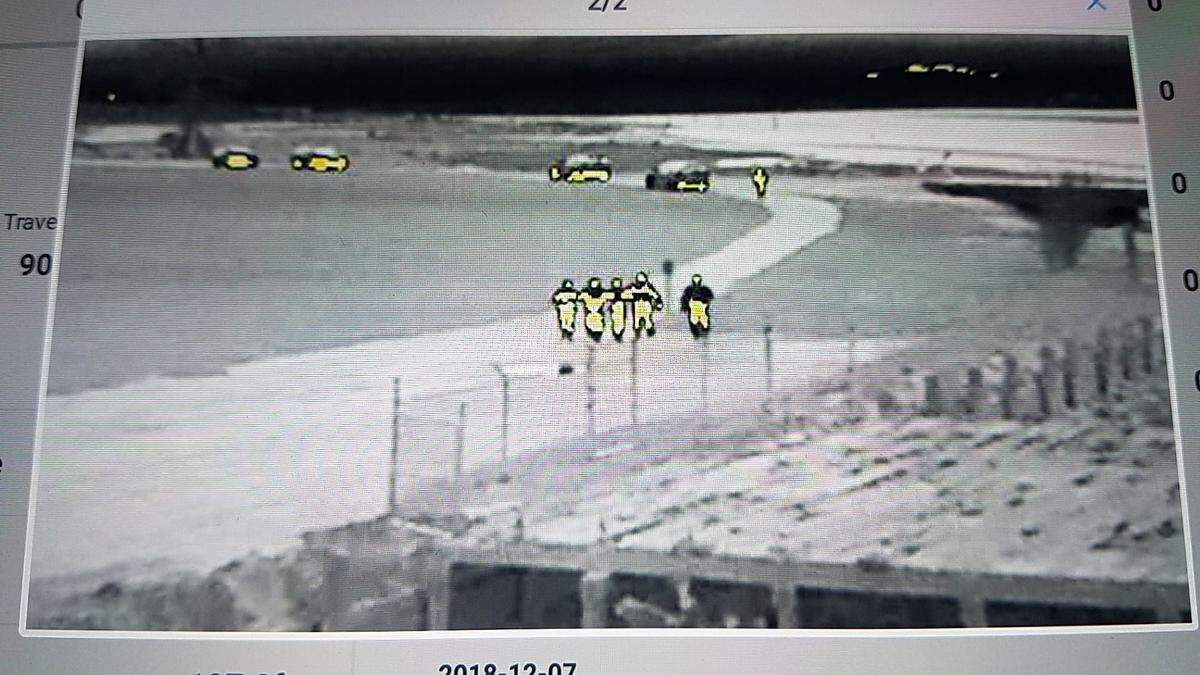 Swinomish police released two images on Facebook along with details about how authorities used a drone’s thermal imagine to locate and arrest a domestic violence suspect early Saturday.