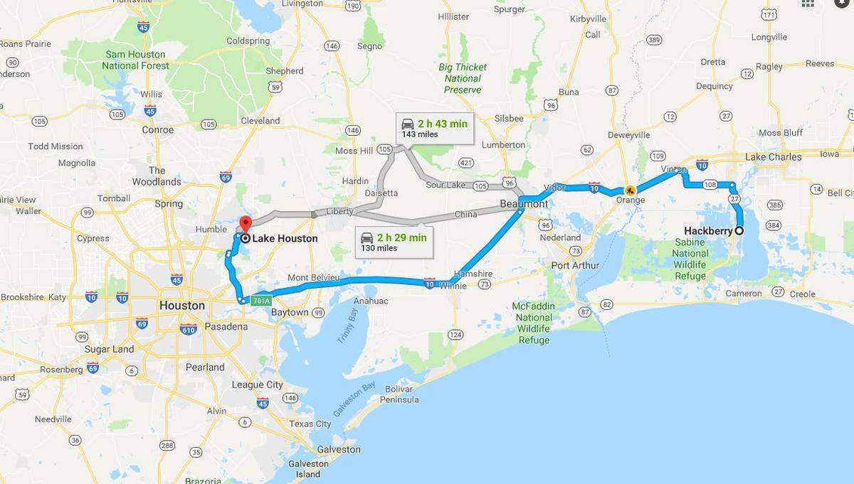 Lake Houston and the Louisiana marsh town of Hackberry sit 150 miles from each other, but authorities are probing possible connections between severed heads found near both.