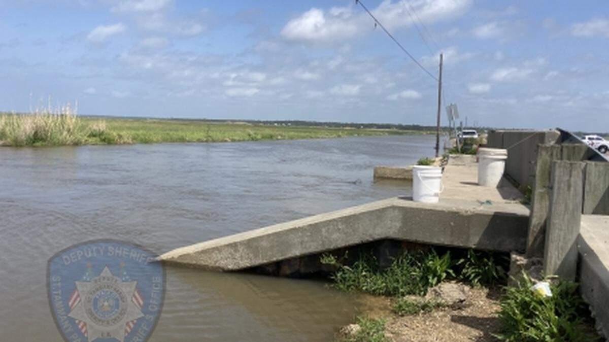 A man who was crabbing off a bridge in Louisiana fell into a canal. Authorities recovered his body soon after and are working to determine the cause of death.