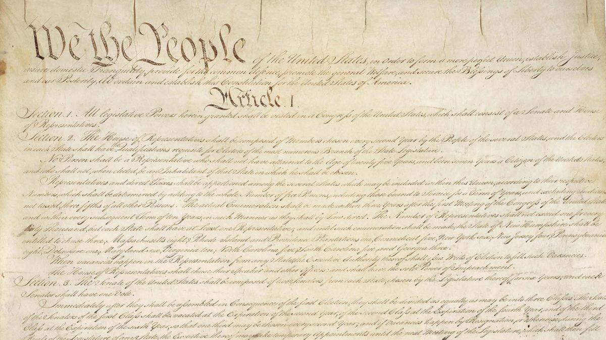 A Las Vegas area Hilton hotel provides guests U.S. Constitutions instead of Bibles, according to a Reddit user who shared a picture of the pocket-sized document. Hotel staff confirmed that all rooms have them.