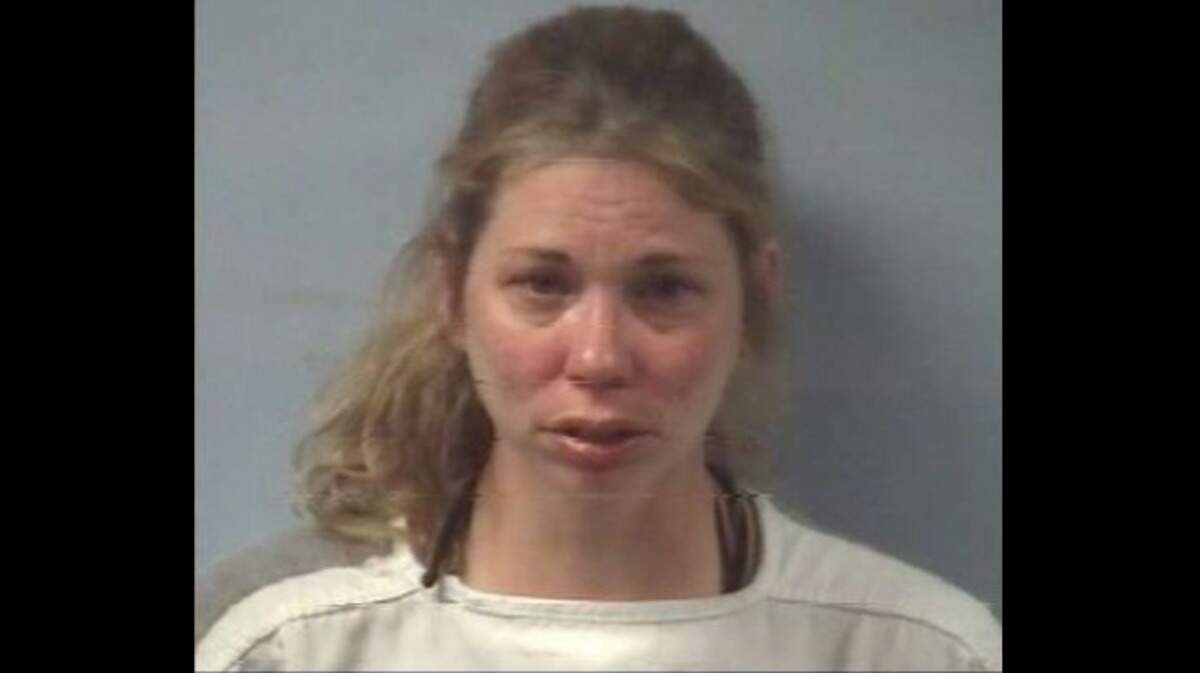 Christy Ann Churchwell, 35, is accused of assaulting an officer and filing a false report or alarm