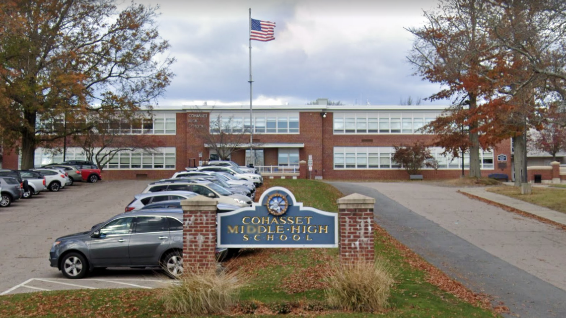 A 17-year-old student-athlete punched a referee during a basketball game at Cohasset High School in Massachusetts, police said