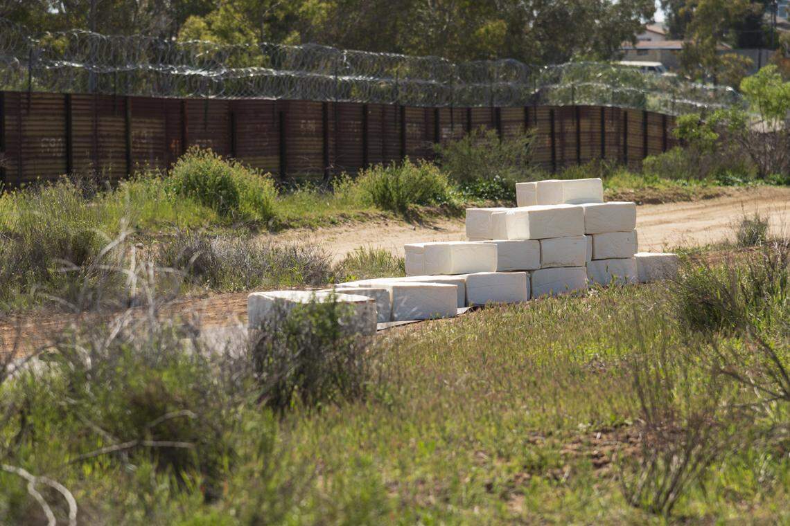As of Tuesday, the wall was 30 feet long — but the artist said he hopes to expand it by fundraising from GoFundMe and elsewhere.