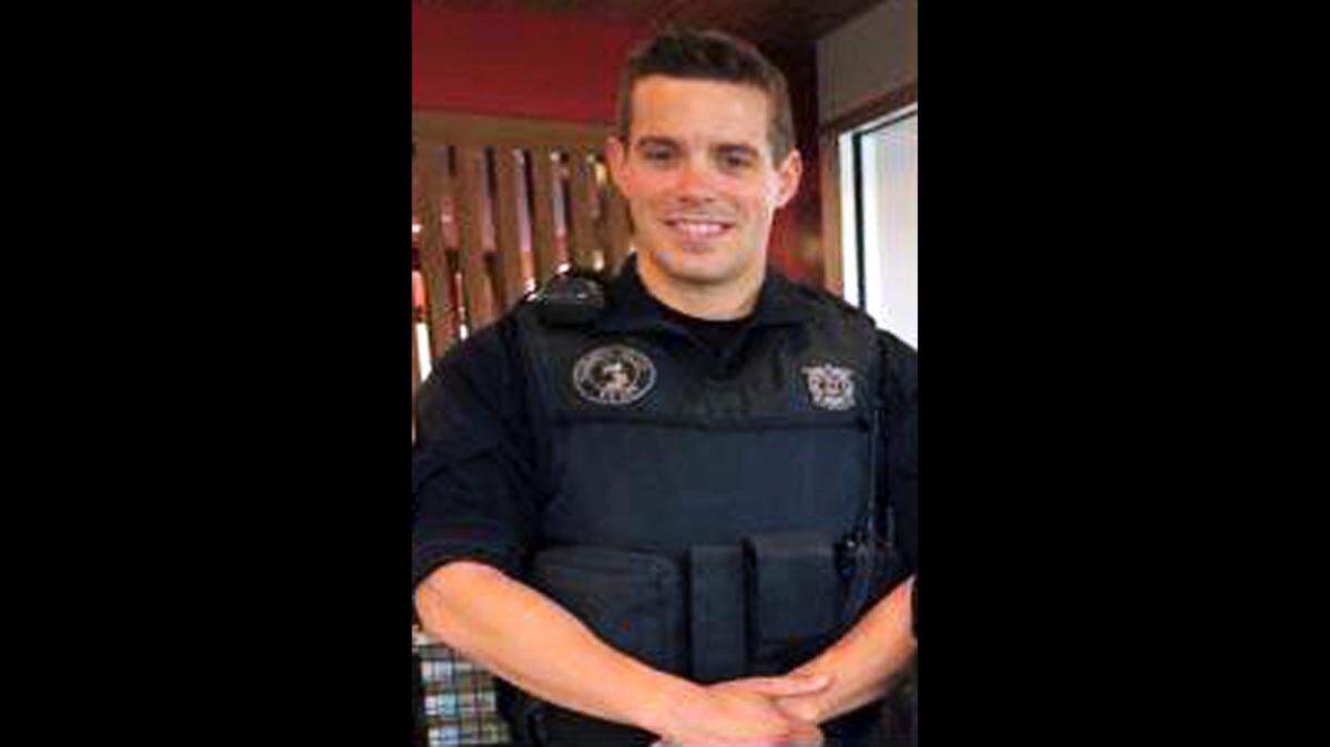 Authorities say Yarmouth Sgt. Sean Gannon was fatally shot in the attic of a home last month.