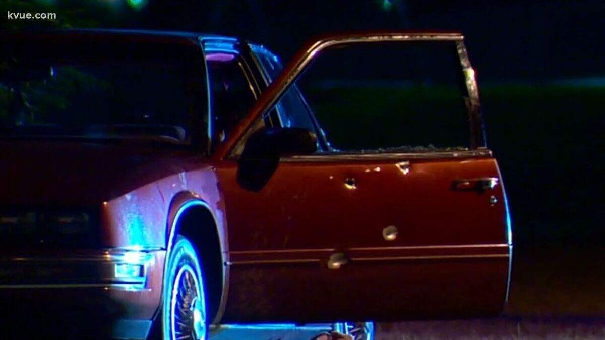 The car the teen drove to an Austin elementary school, where he thought he was meeting a girl for sex, was riddled with bullets.