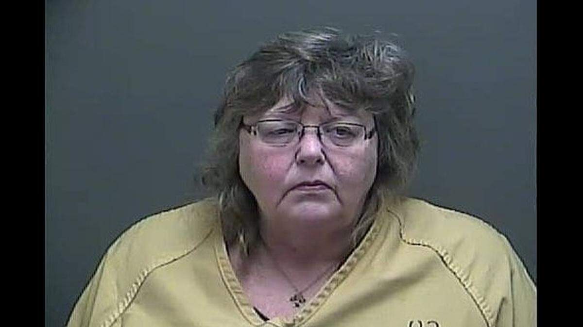 Deborah Cantwell, 63, has been charged with intimidation and criminal mischief in Howard County, Ind.