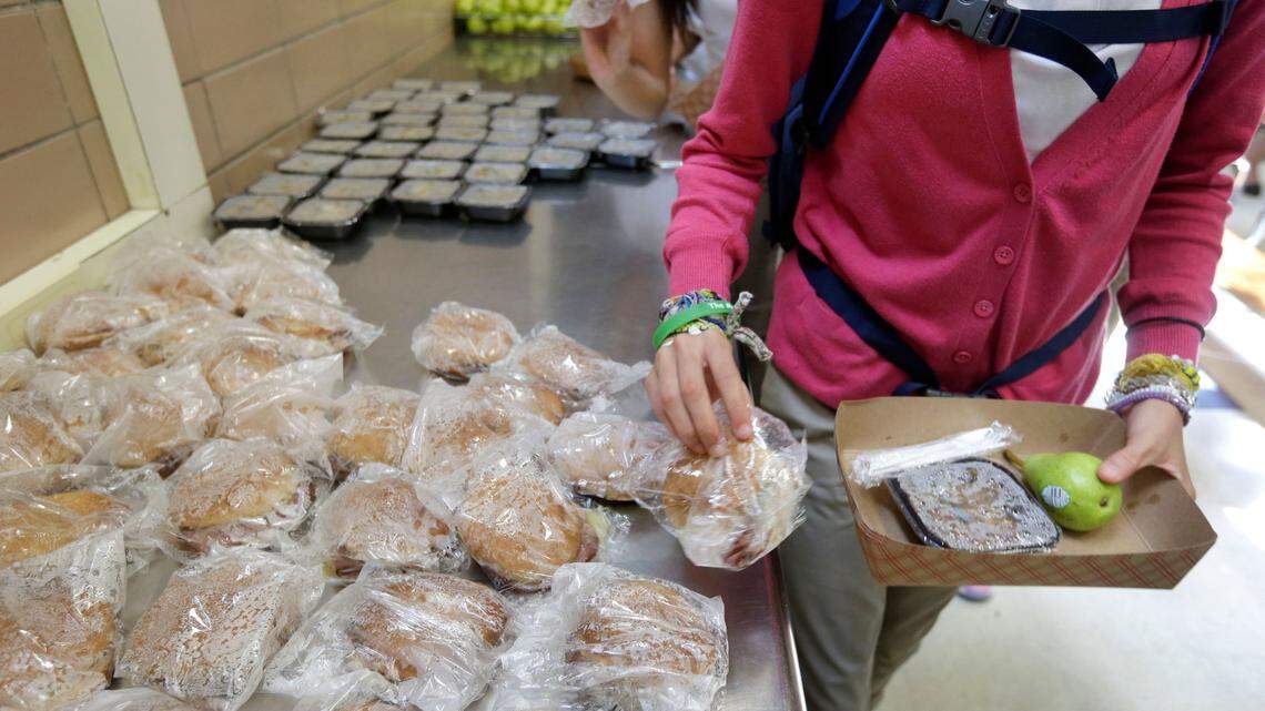 One in 10 children in the U.S. doesn’t get enough to eat, according to data released by the CDC. Experts say this could worsen unless more is done to expand federal programs that help bring food to more kids. (AP Photo/Steven Senne)