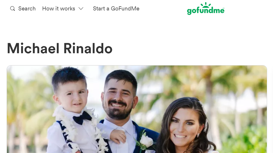 Michael Rinaldo, 33, of upstate New York died in a hunting accident on Nov. 26, state officials said.