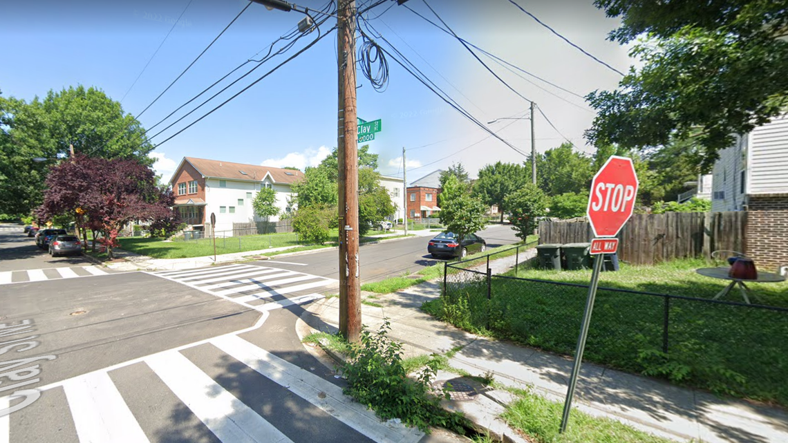 A man impersonating a police officer shot two people in a home on Clay Street in Washington, D.C., officials said.