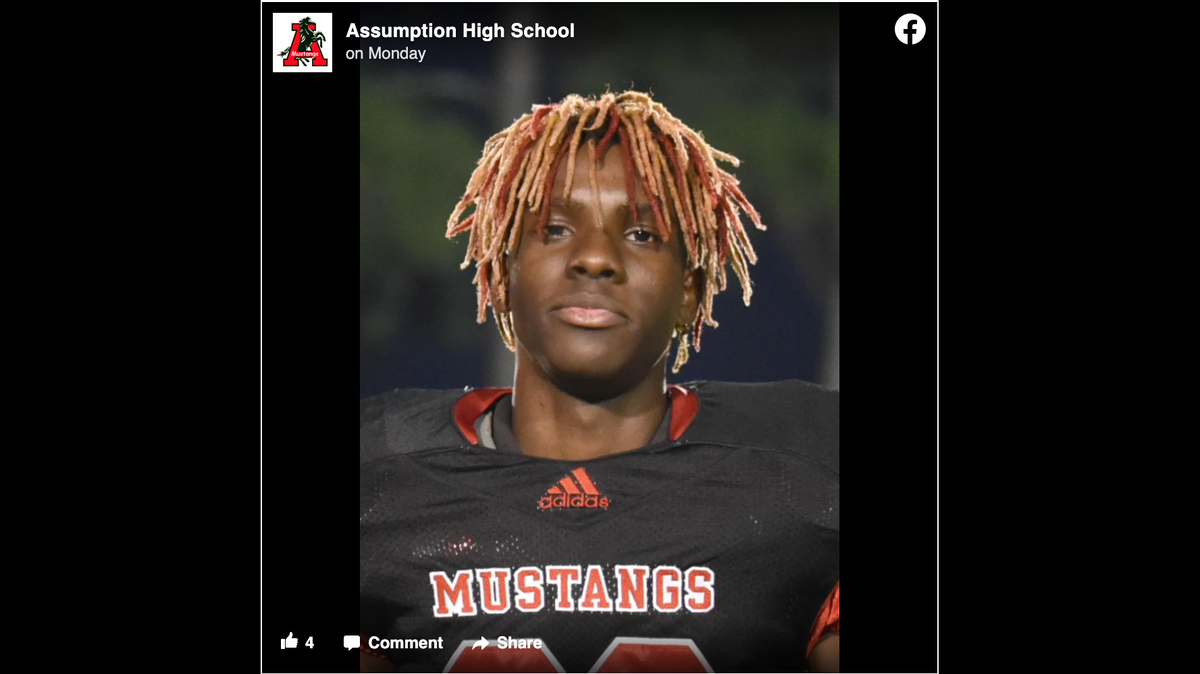 Brandon Sterling, 18, a senior athlete at Assumption High School in Napoleonville, Louisiana, died on Sunday, April 17, while playing a pickup basketball game, local officials said.