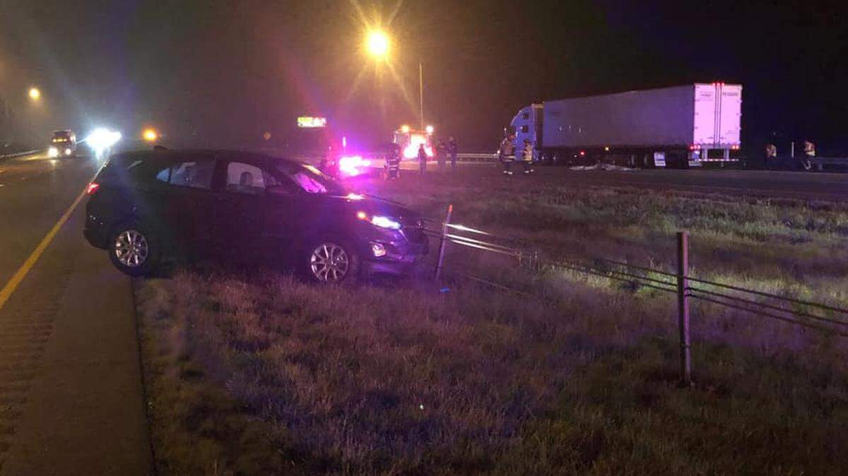 Cordell Jackson Jr. of Indianapolis took a vehicle at a crash scene before a semi killed him on Interstate 65 in Bartholomew County, Indiana, officials say. Photo from Sheriff Matt Myers on Facebook.