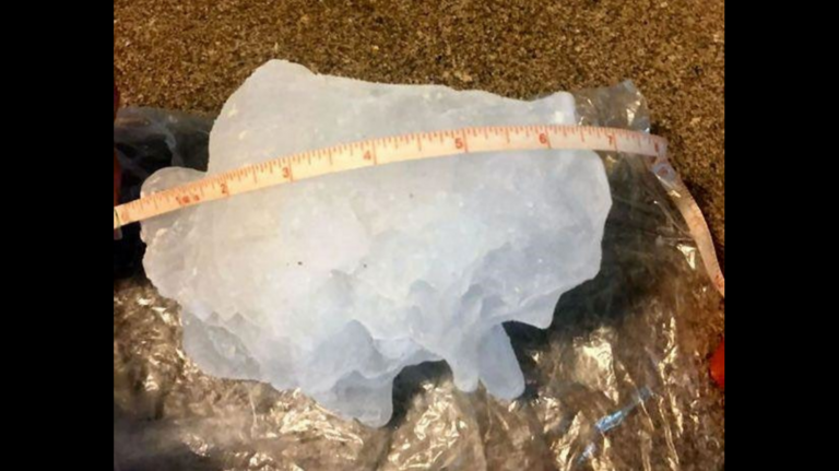 Hailstone near Hondo, Texas, sets record for state’s largest | Fort ...