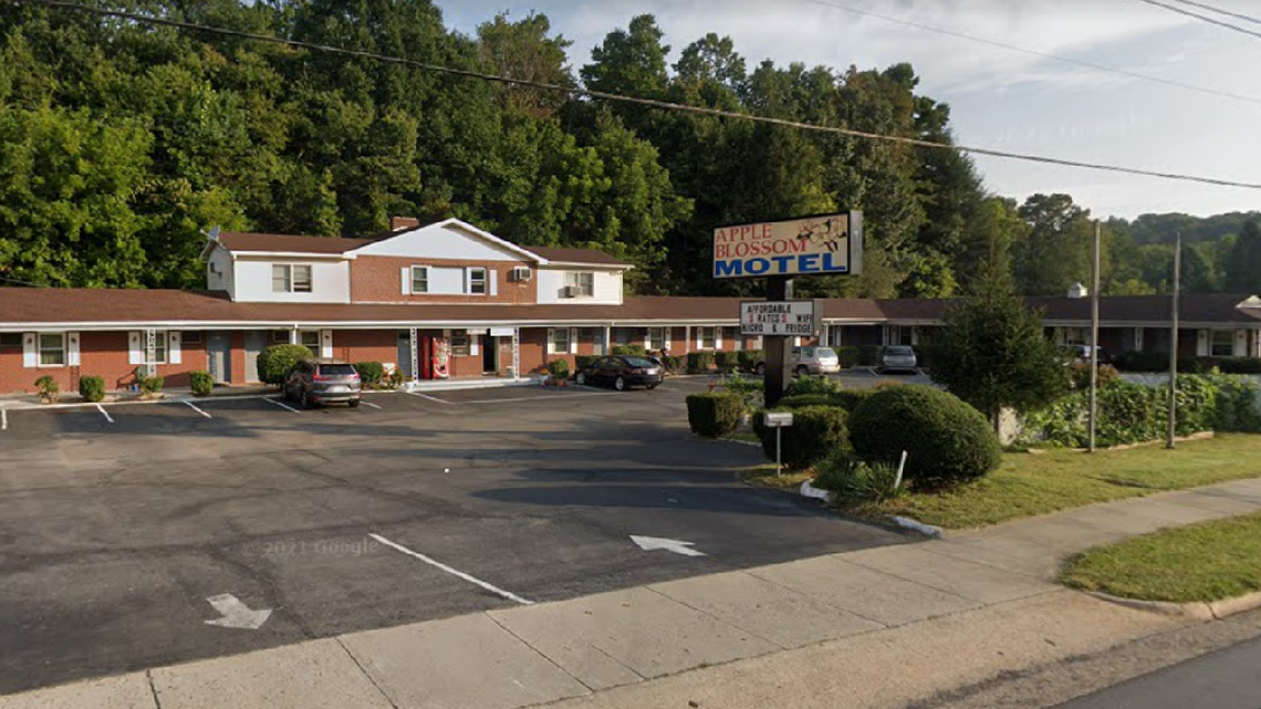 One person is dead after an explosion in a room at the Apple Blossom Motel, according to police in Black Mountain, North Carolina.