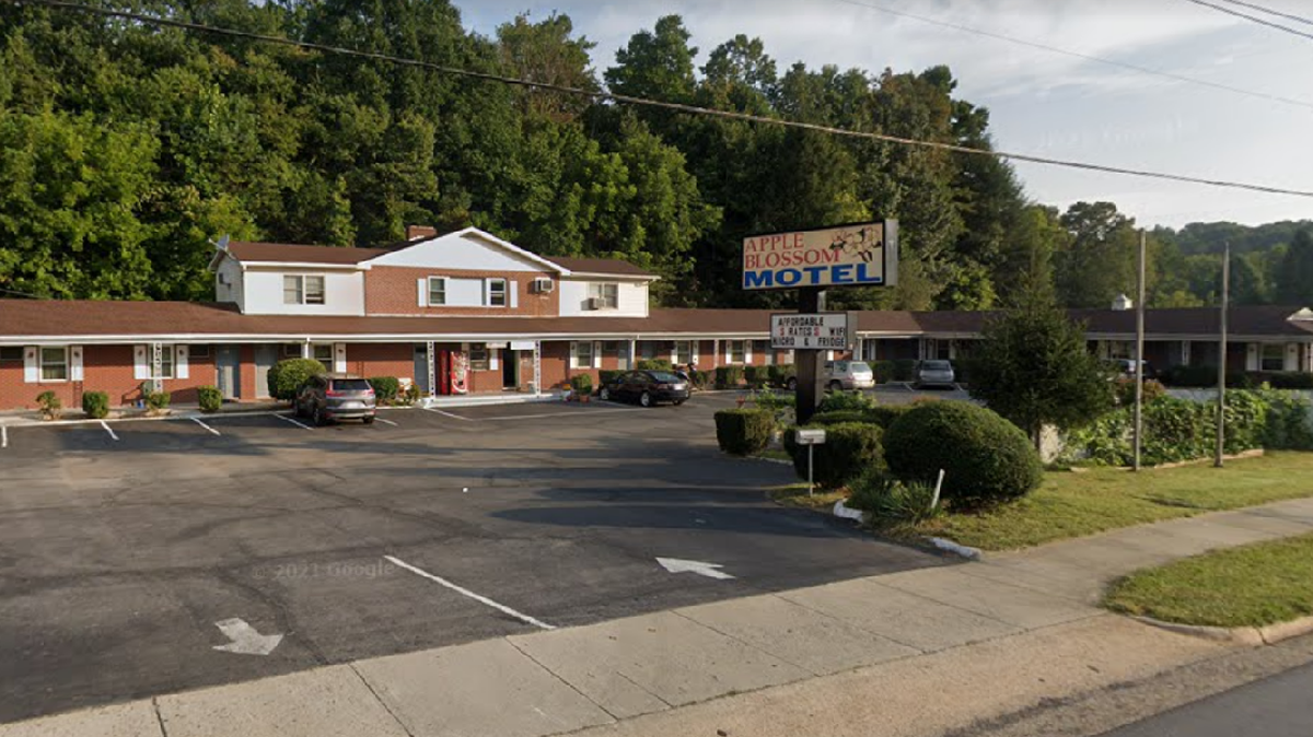 One person is dead after an explosion in a room at the Apple Blossom Motel, according to police in Black Mountain, North Carolina.