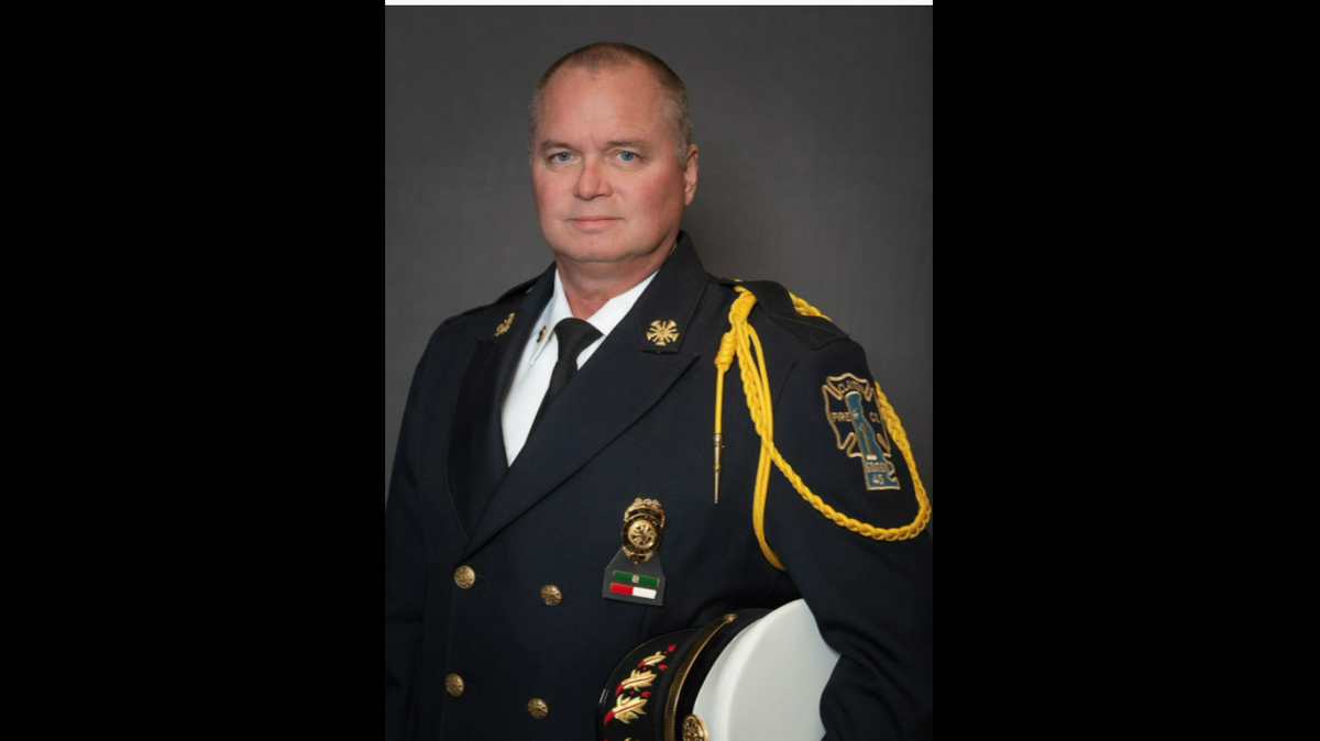 John Pridemore, fire chief of the Clayton Fire Company, died on March 8 after falling 25 feet while cleaning inside the fire station.