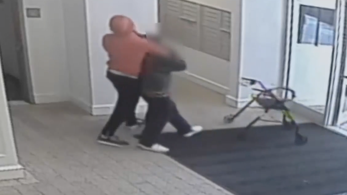 Police in New York City are looking for a suspect who they say robbed a 68-year-old in a walker and put him in a chokehold before stealing $300. The same person is accused of robbing a 48-year-old man in the same way and at the same apartment complex in February.