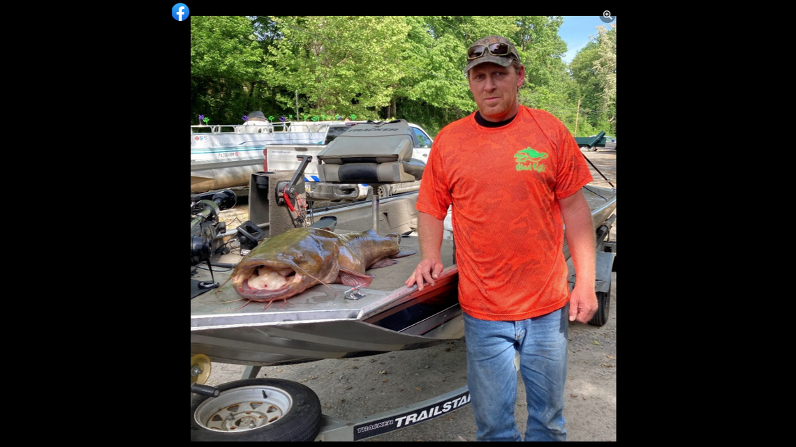 Wherley’s fish beat the state record by more than 10 pounds, officials said.