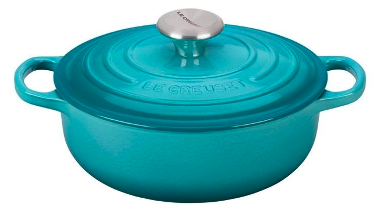 Le Creuset cast iron Sauteuse oven