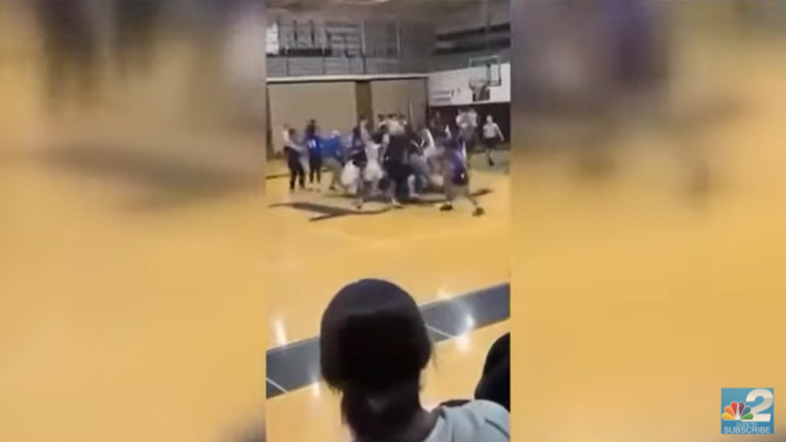 An NAACP chapter has filed a complaint against a Florida police department after a brawl broke out at a high school basketball game.