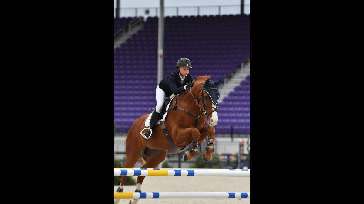 Members of the equestrian community created the hashtag #rideforhannah to support Serfass’ family.