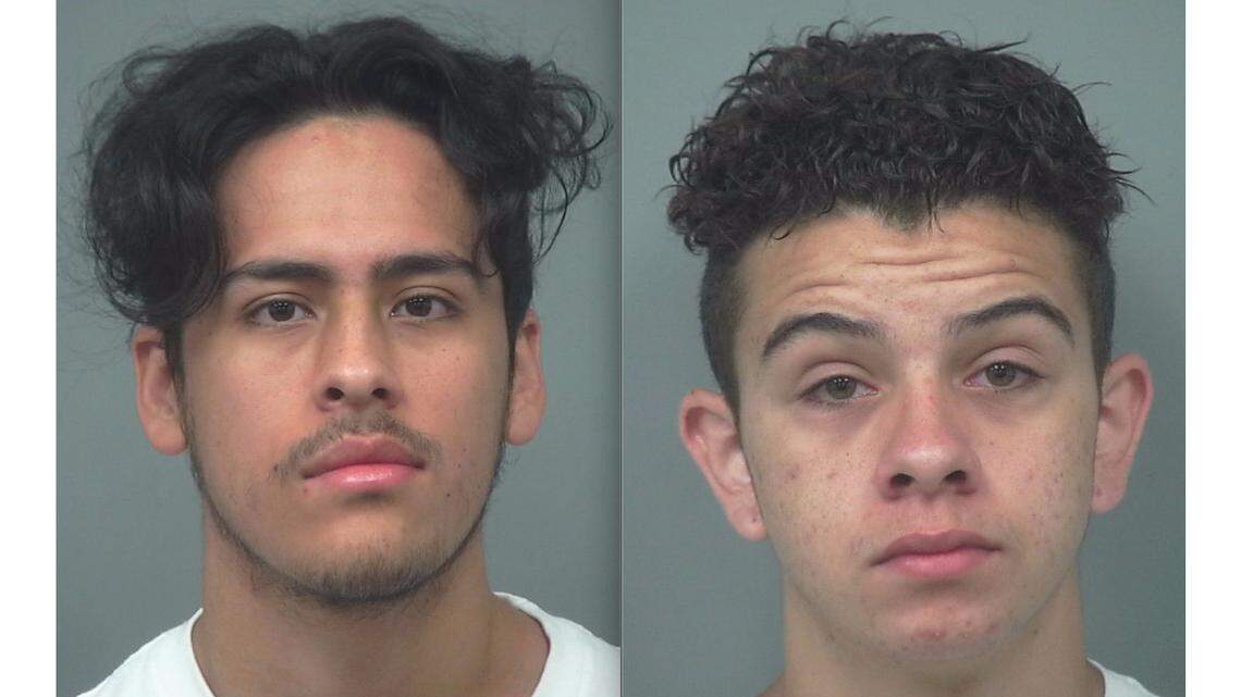 Police say Arni Jared Andrade Chavez and Josue Rodriguez raped a 16-year-old girl who sneaked out of her Georgia house to drink with the two men. The girl's mom found her unconscious in bed with leaves in her hair and urine on her clothes.